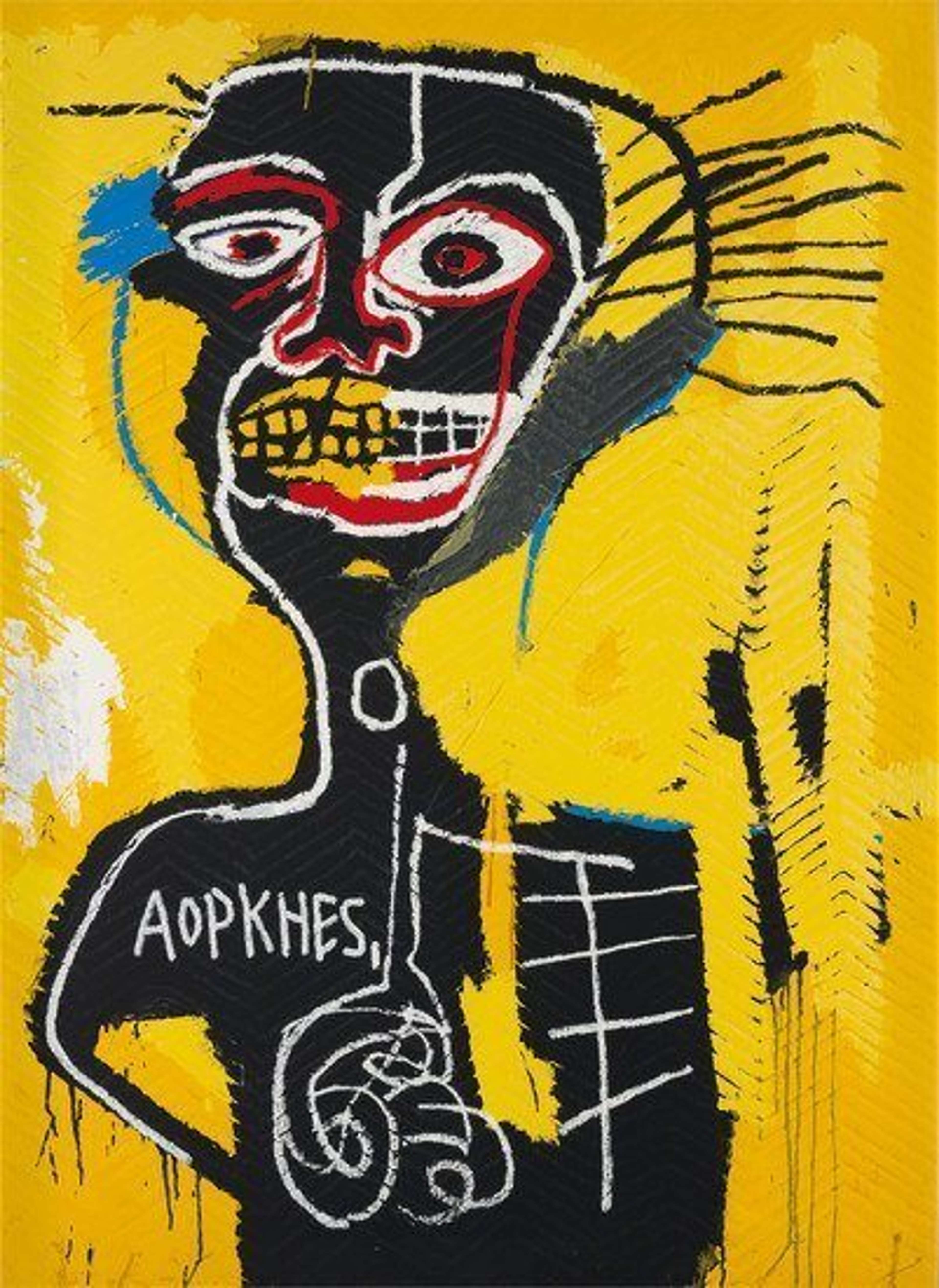 Cabeza by Jean-Michel Basquiat