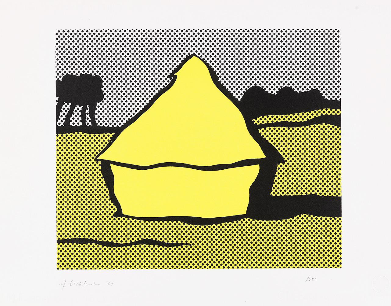 Roy Lichtenstein Haystack (Signed Print) 1969 | MyArtBroker