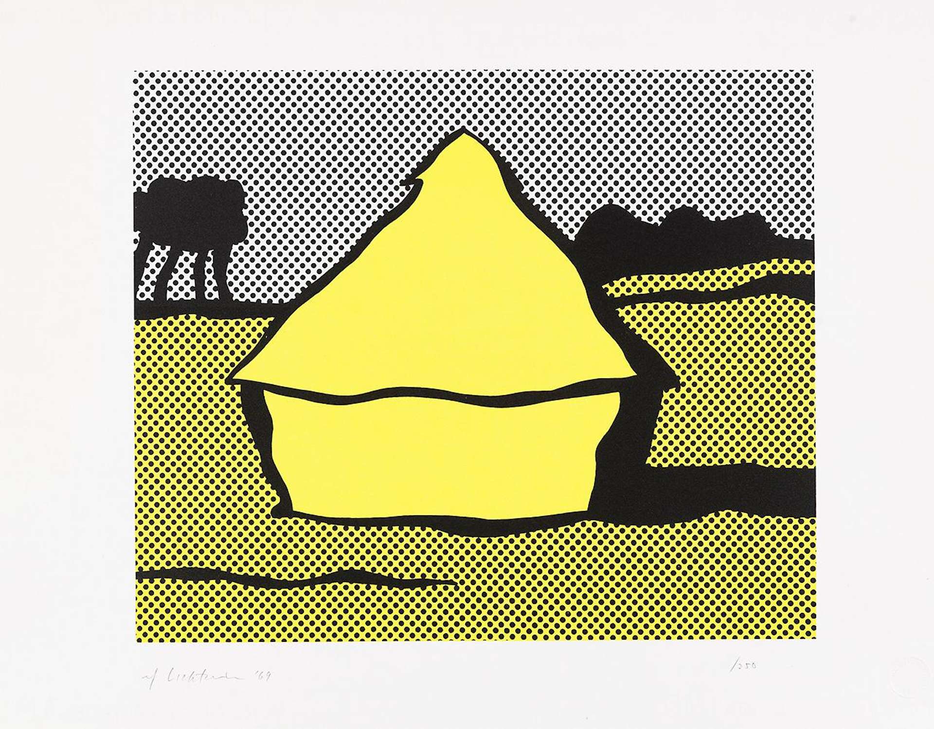 Haystack - Signed Print by Roy Lichtenstein 1969 - MyArtBroker