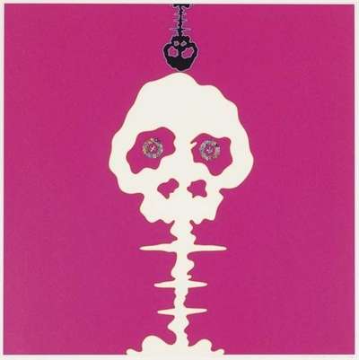 Takashi Murakami: Time Bokan (pink) - Signed Print