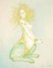 Sphinx De Profil - Signed Print