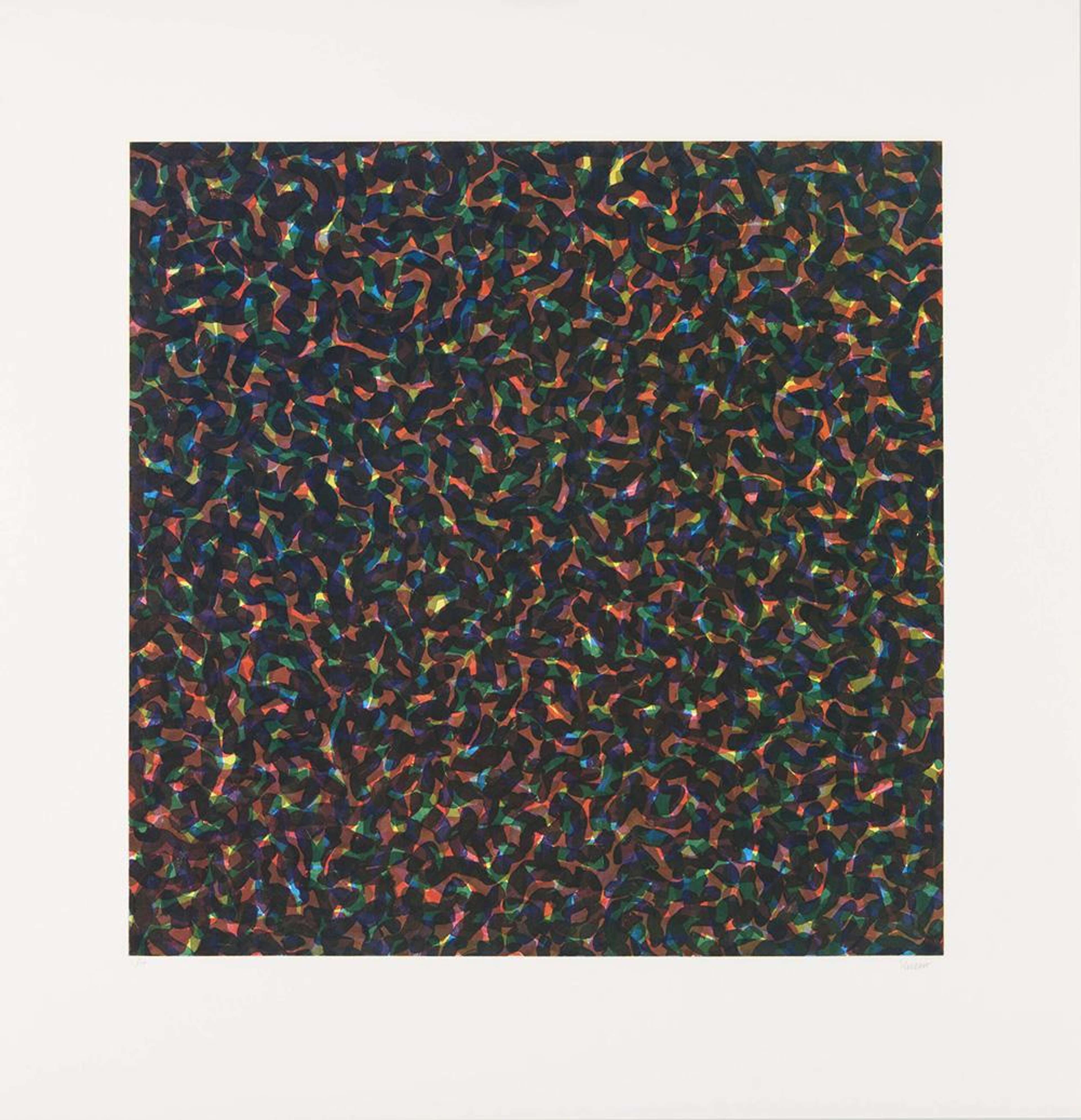 Short Brushstrokes - Signed Print by Sol Lewitt 1997 - MyArtBroker