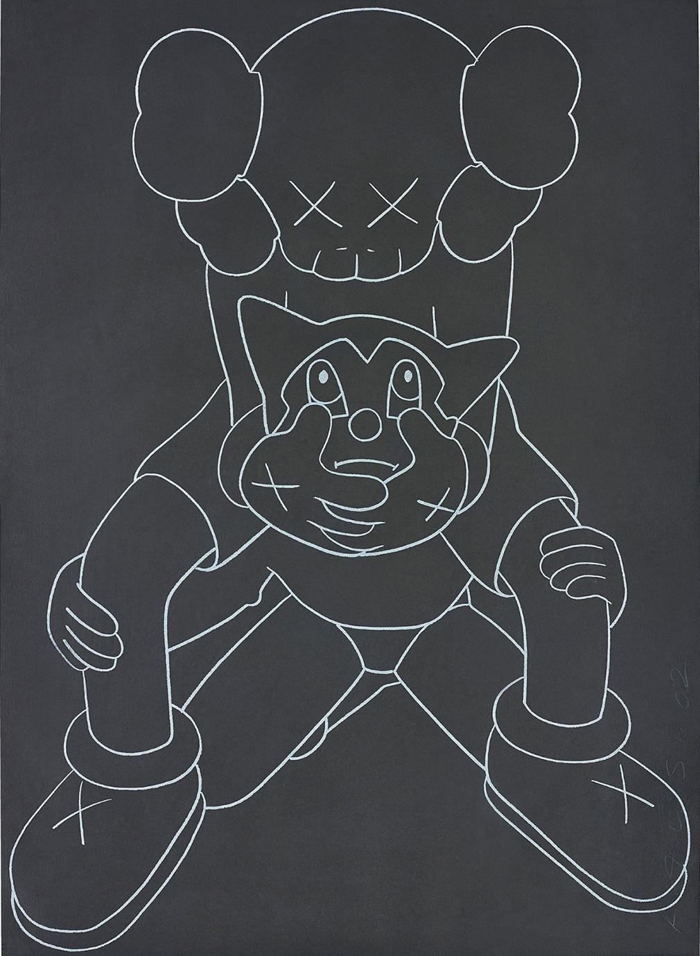 Companion Vs Astroboy Signed Print by KAWS | MyArtBroker