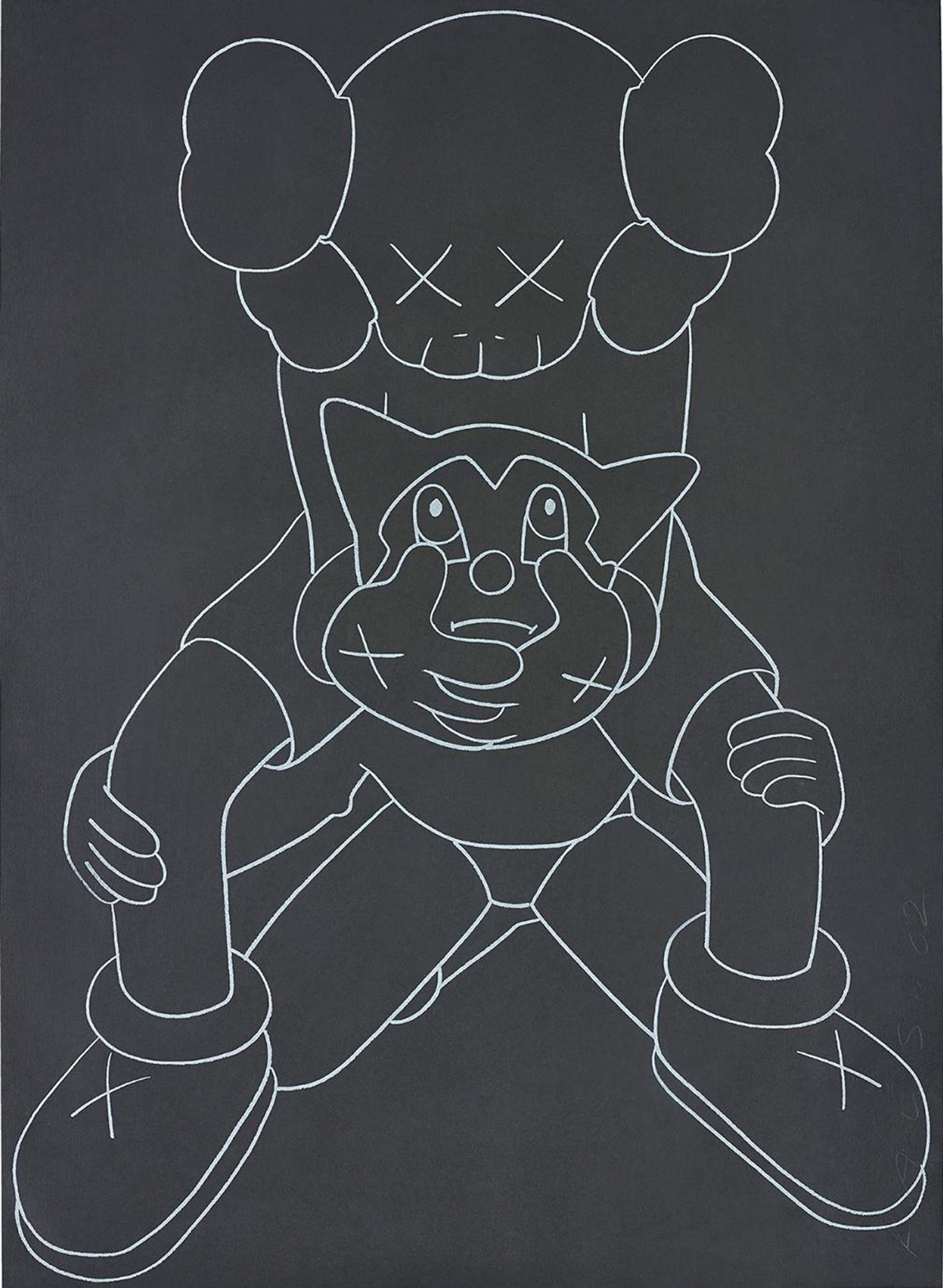 Companion Vs Astroboy - Signed Print by KAWS 2002 - MyArtBroker