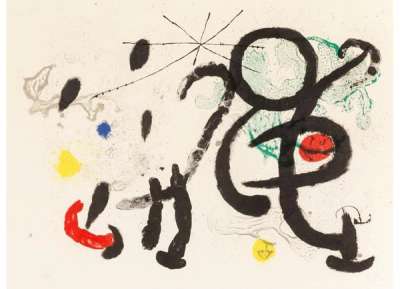 Danse Barbare - Signed Print by Joan Miro 1963 - MyArtBroker