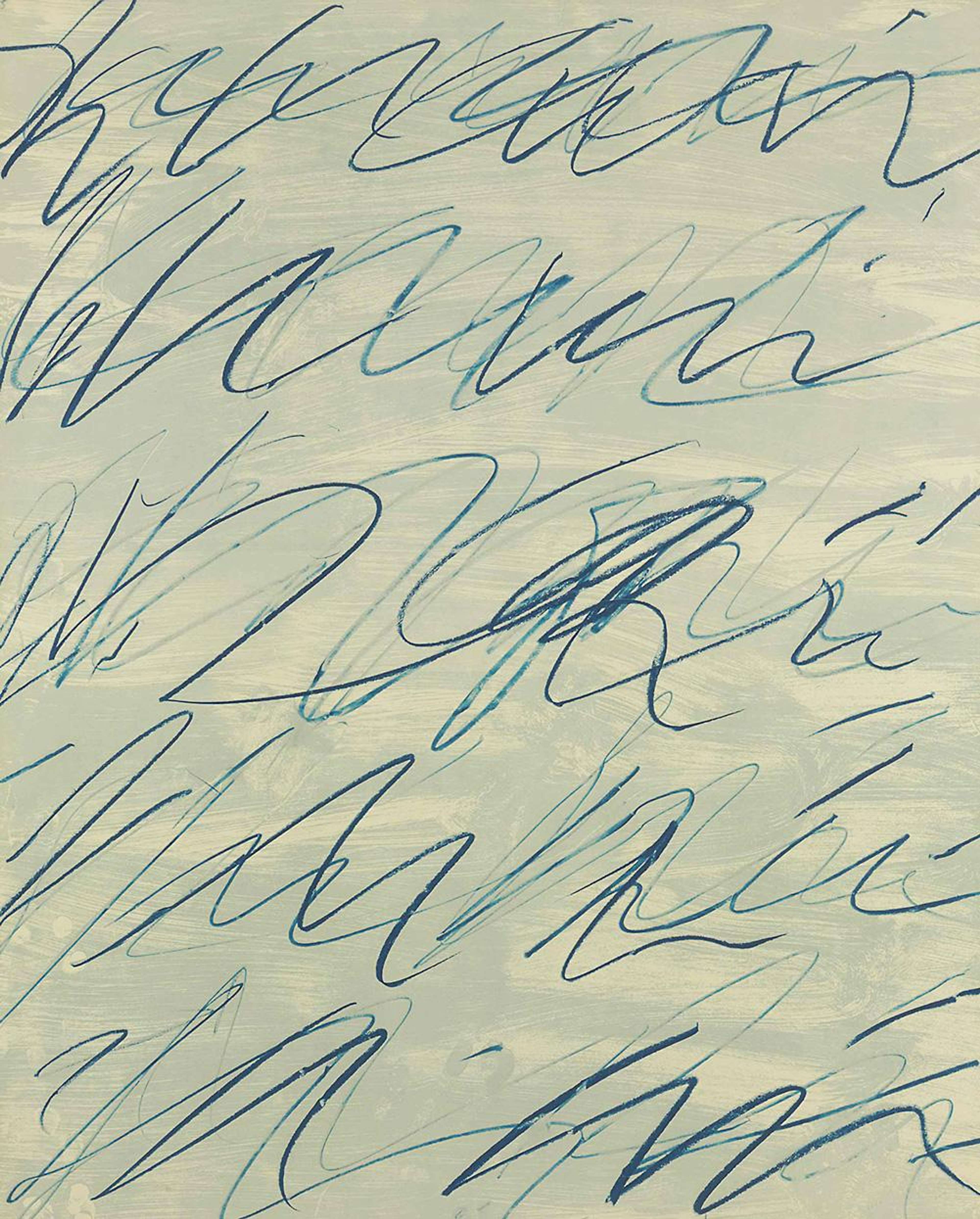 Roman Notes V - Signed Print by Cy Twombly 1970 - MyArtBroker