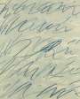 Cy Twombly: Roman Notes V - Signed Print