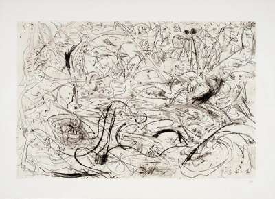 Untitled (P19) - Unsigned Print by Jackson Pollock 1967 - MyArtBroker