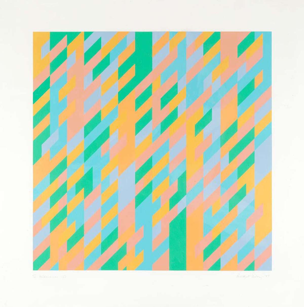 10 Facts About Bridget Riley's Zig/Rhomboid | MyArtBroker