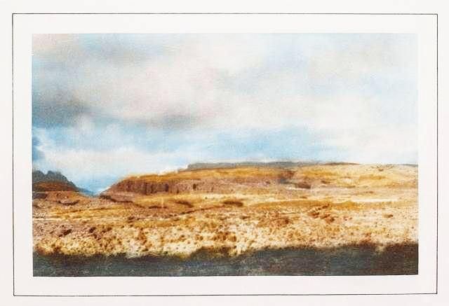 Kanarische Landschaften I - a Signed Print by Gerhard