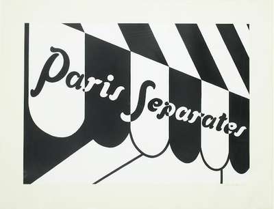 Paris Separates - Signed Print by Patrick Caulfield 1973 - MyArtBroker