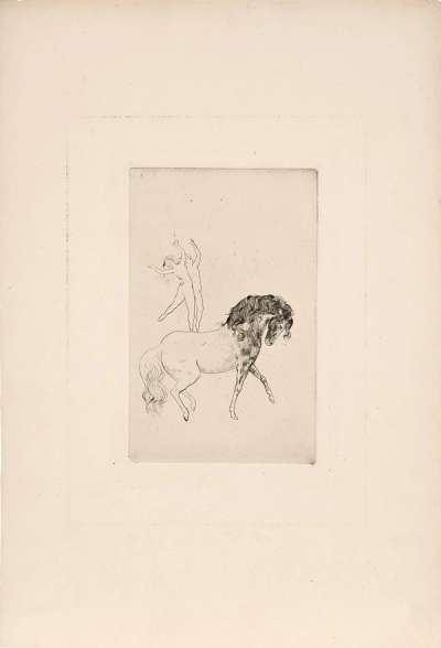 Au Cirque - Unsigned Print by Pablo Picasso 1905 - MyArtBroker