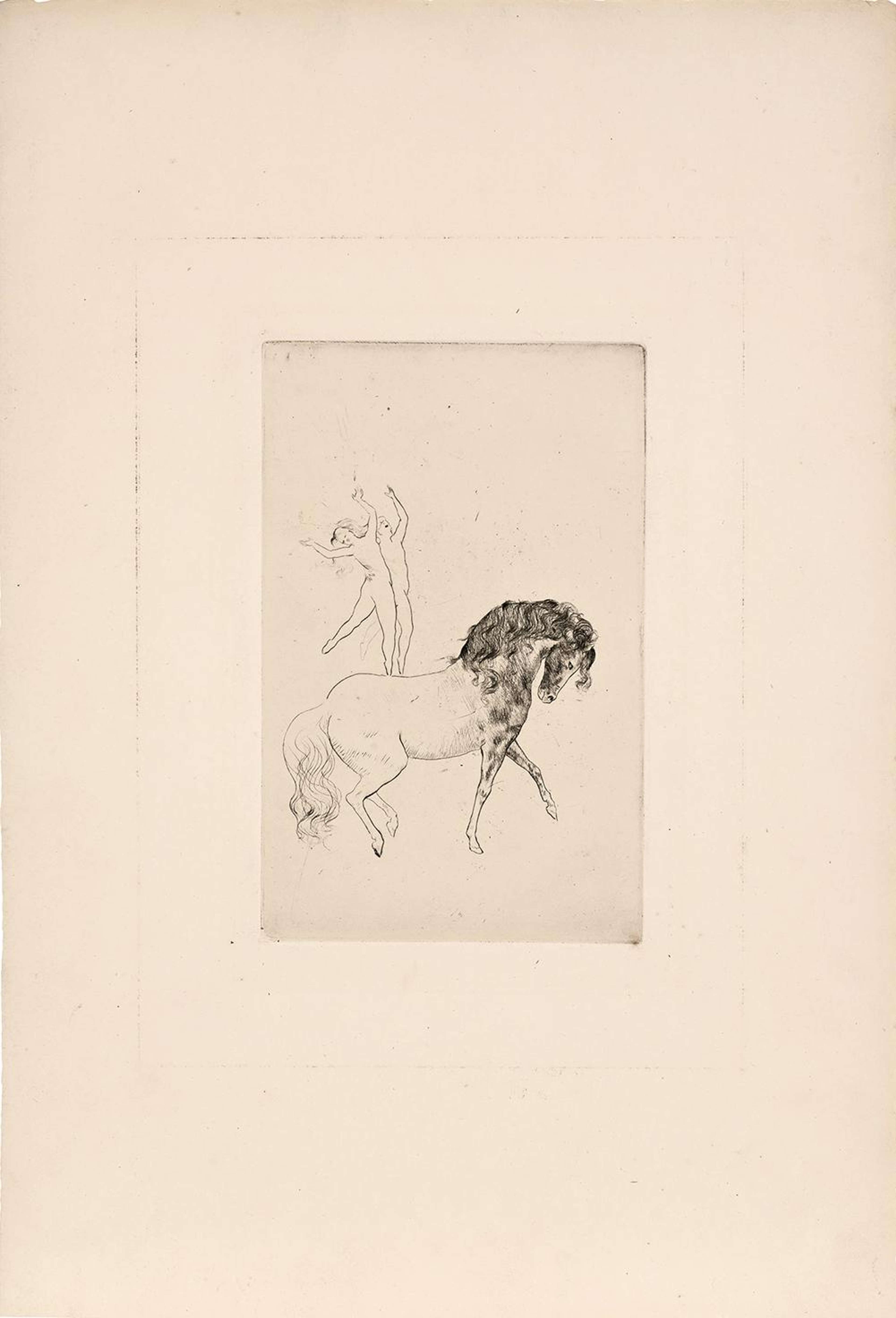 Au Cirque - Unsigned Print by Pablo Picasso 1905 - MyArtBroker