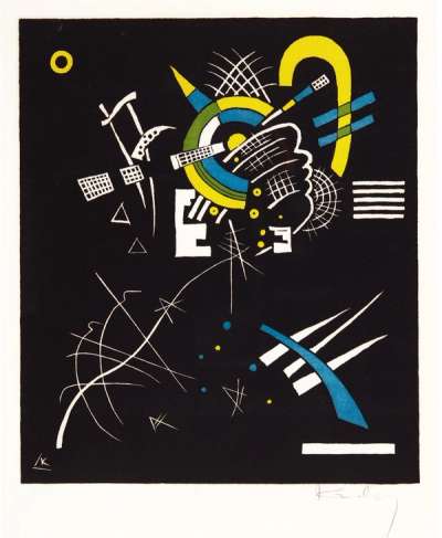 Kleine Welten VII - Signed Print by Wassily Kandinsky 1922 - MyArtBroker