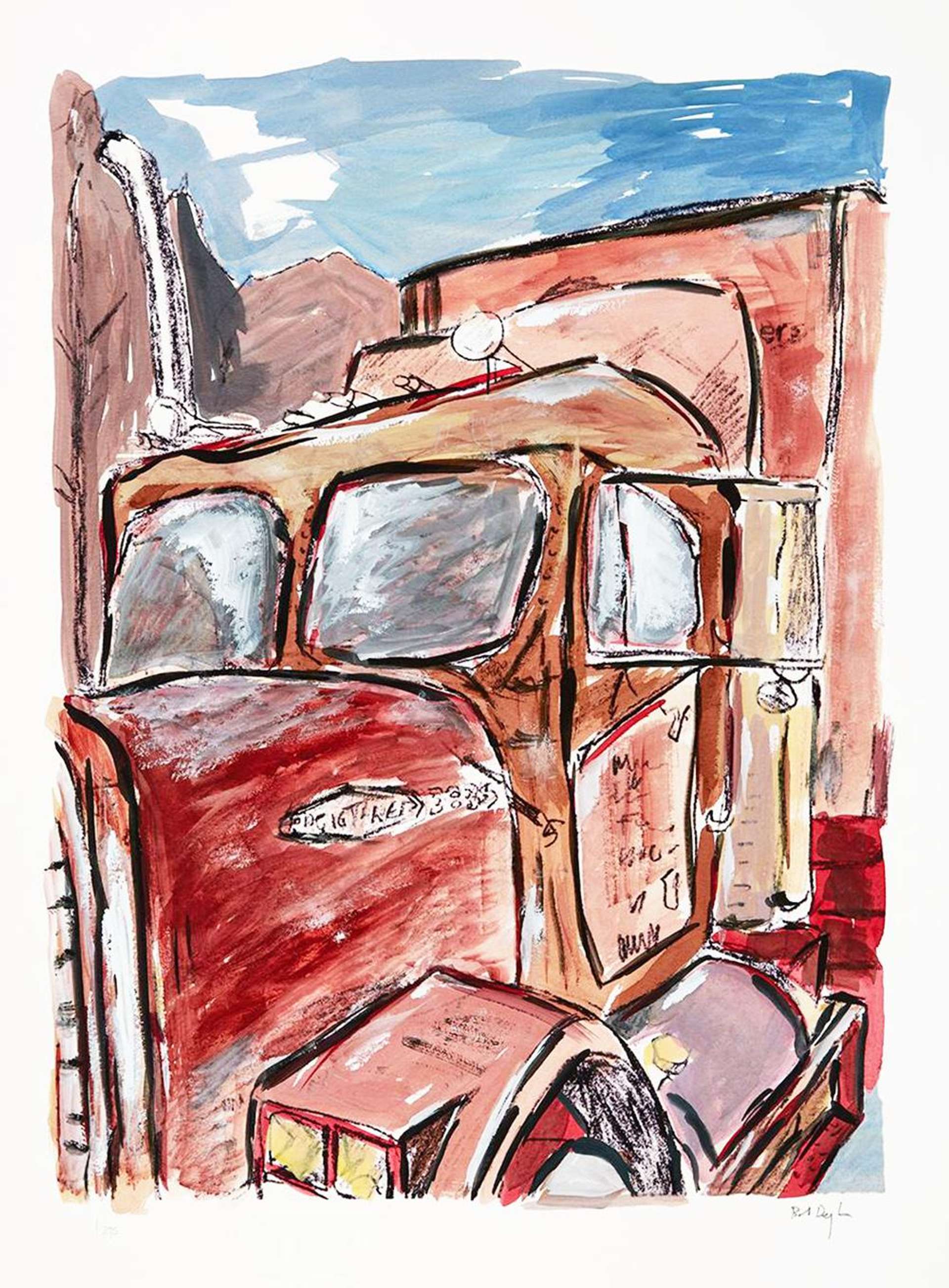 Truck (2011) - Signed Print by Bob Dylan 2011 - MyArtBroker