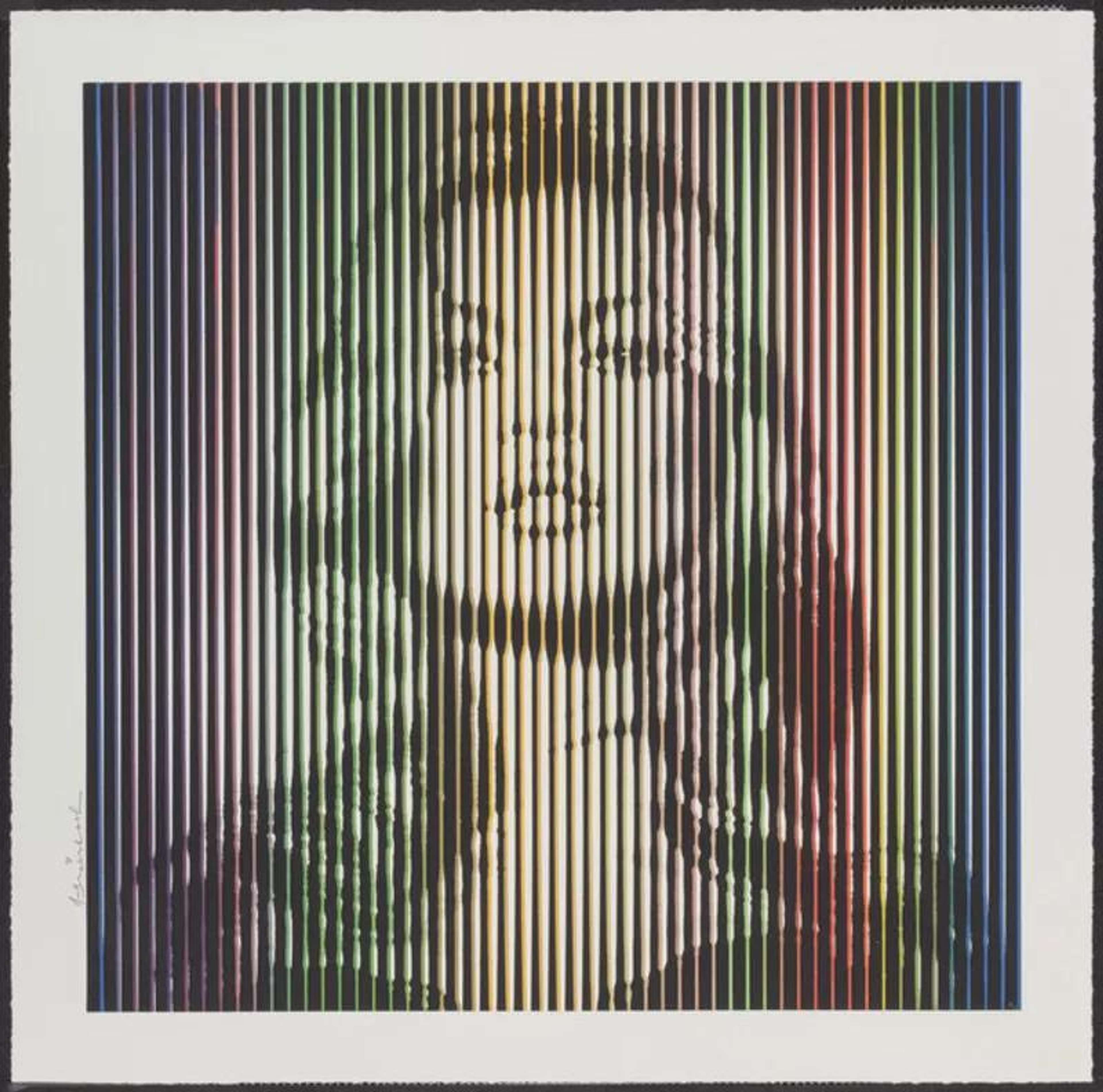 Fame Moss (bright rainbow) - Signed Print by Mr Brainwash 2015 - MyArtBroker