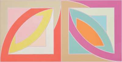 Bonne Bay - Signed Print by Frank Stella 1971 - MyArtBroker