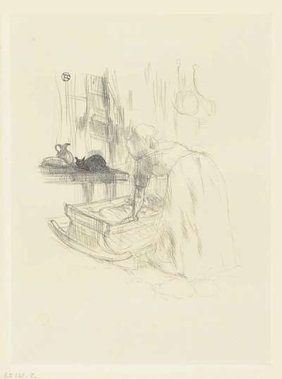 Berceuse - Signed Print by Henri De Toulouse Lautrec 1896 - MyArtBroker