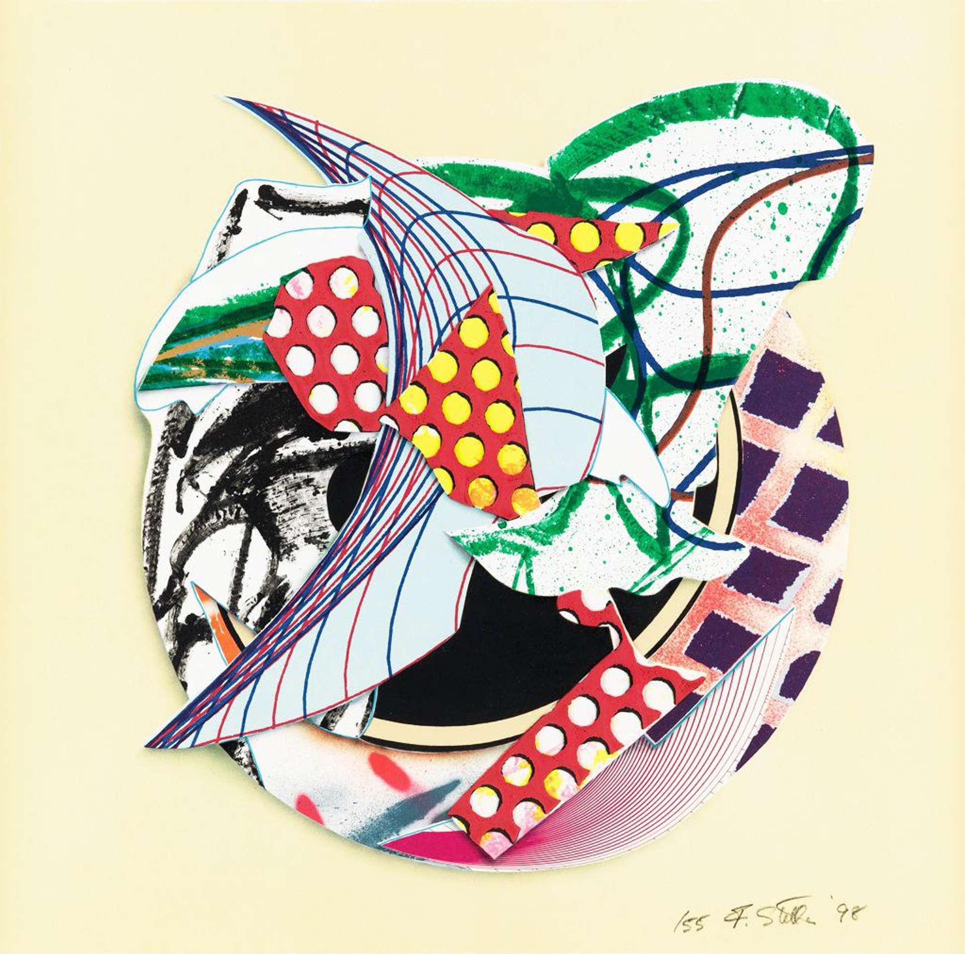 Frank Stella: Orofena - Signed Print