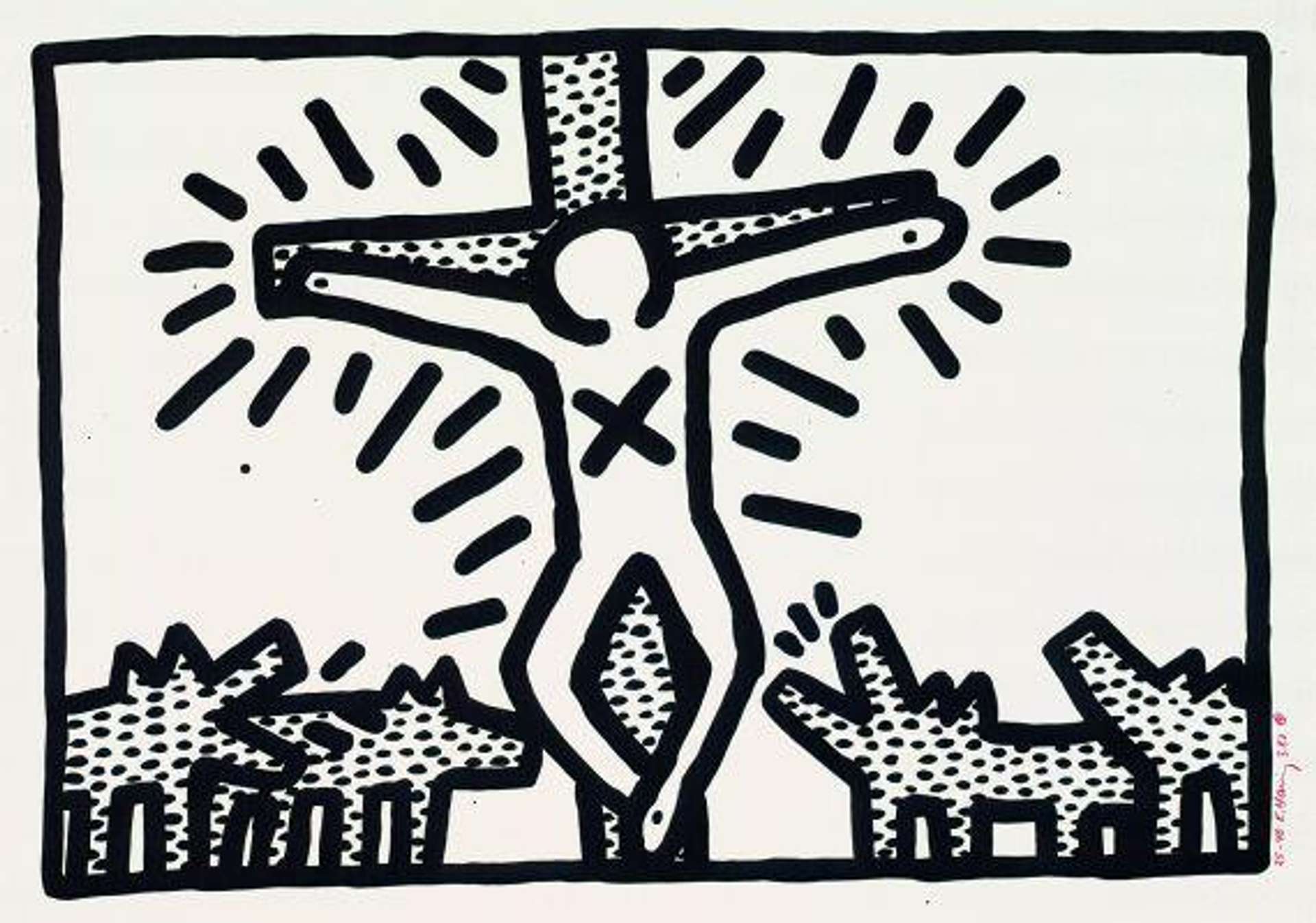 Untitled 1982 by Keith Haring