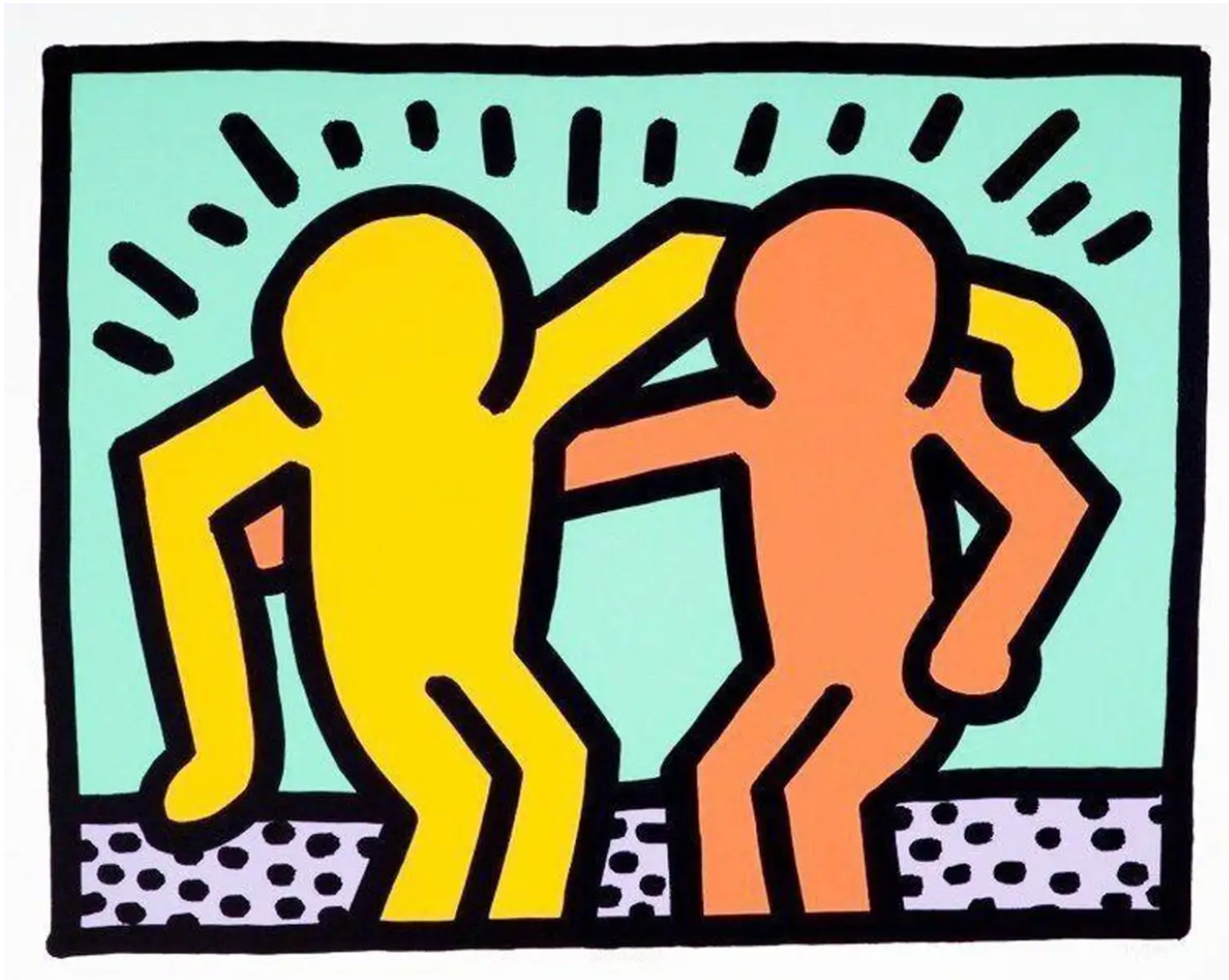 Pop Shop I, Plate III by Keith Haring - MyArtBroker 