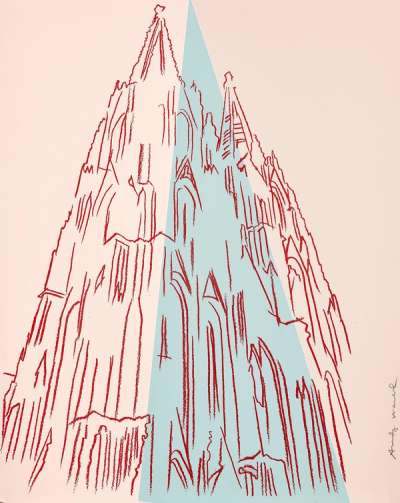 Cologne Cathedral (unique) - Signed Print by Andy Warhol 1985 - MyArtBroker