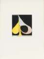 Richard Diebenkorn: Tri-Color Spade - Signed Print