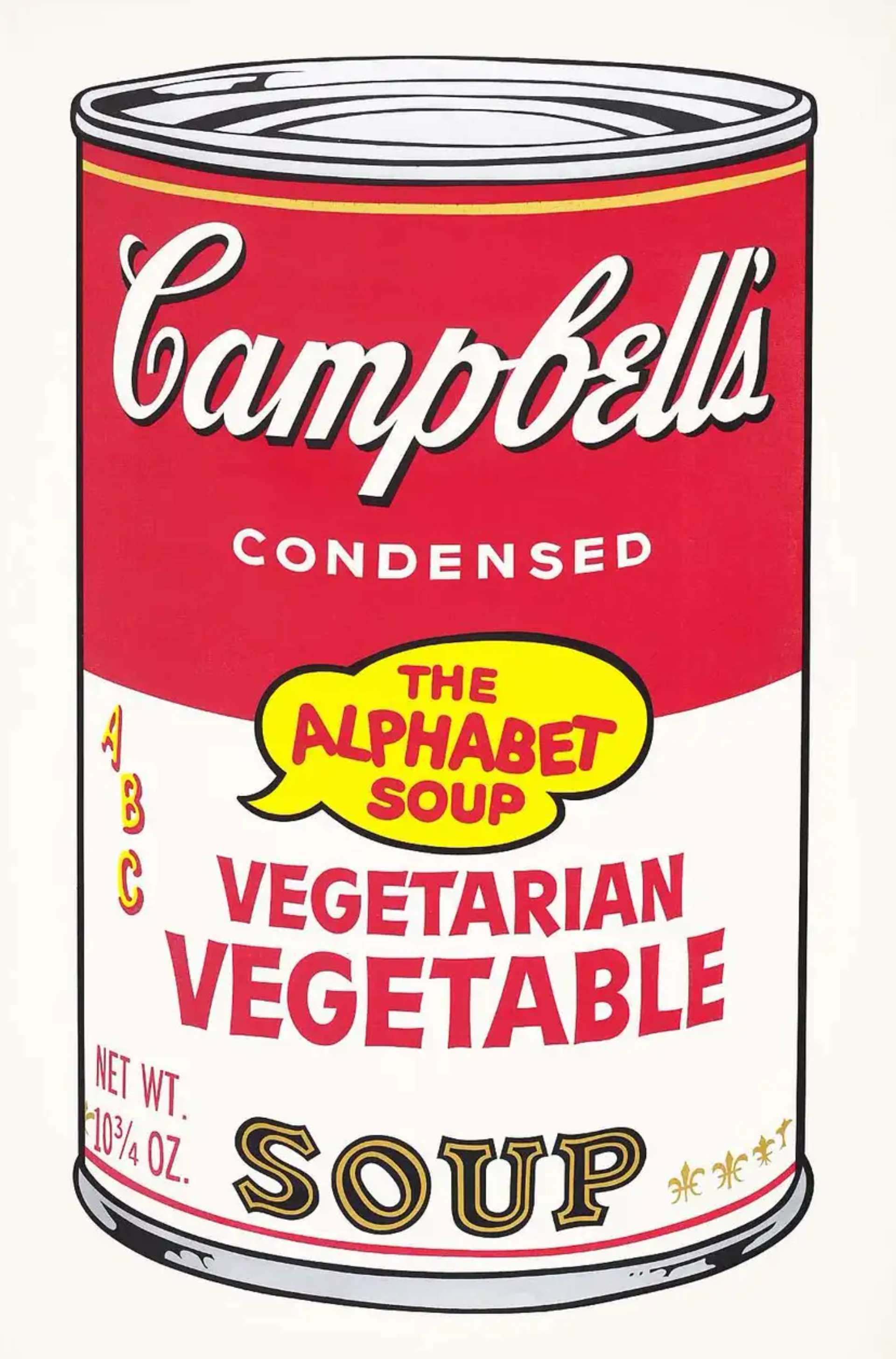 Campbell's Soup II, Vegetarian Vegetable (F. & S. II.56) by Andy Warhol - MyArtBroker