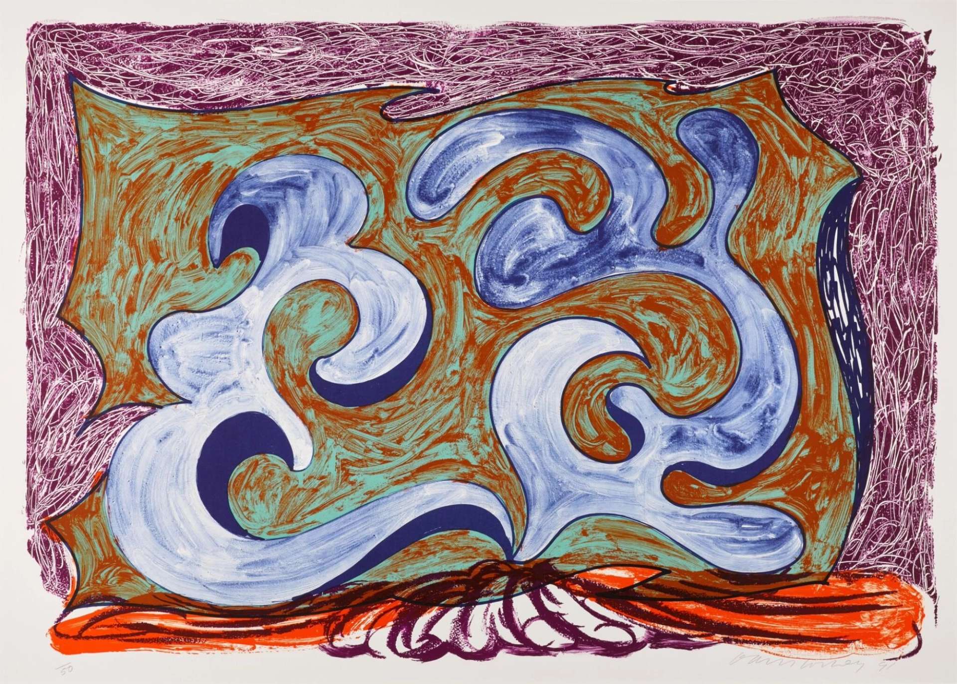 Rampant - Signed Print by David Hockney 1991 - MyArtBroker