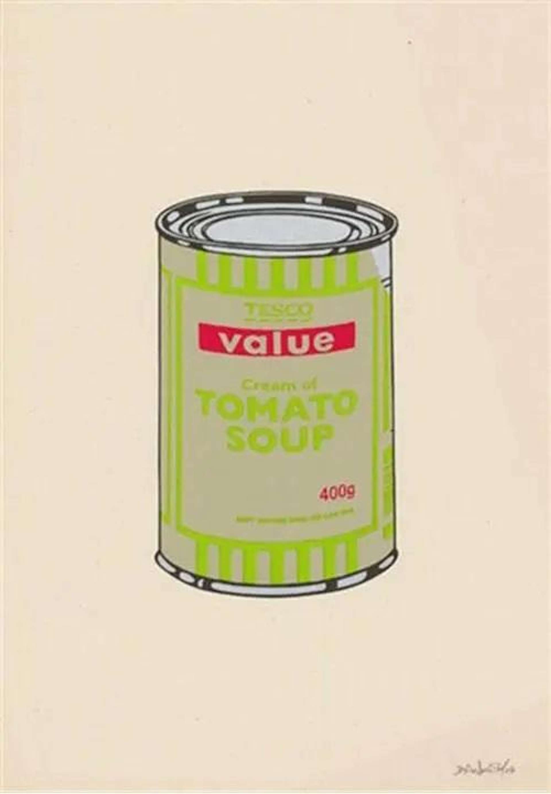 Soup Can (sage, lime and cherry) - Signed Print by Banksy 2005 - MyArtBroker