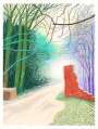 David Hockney: The Arrival Of Spring In Woldgate East Yorkshire 16th March 2011 - Signed Print
