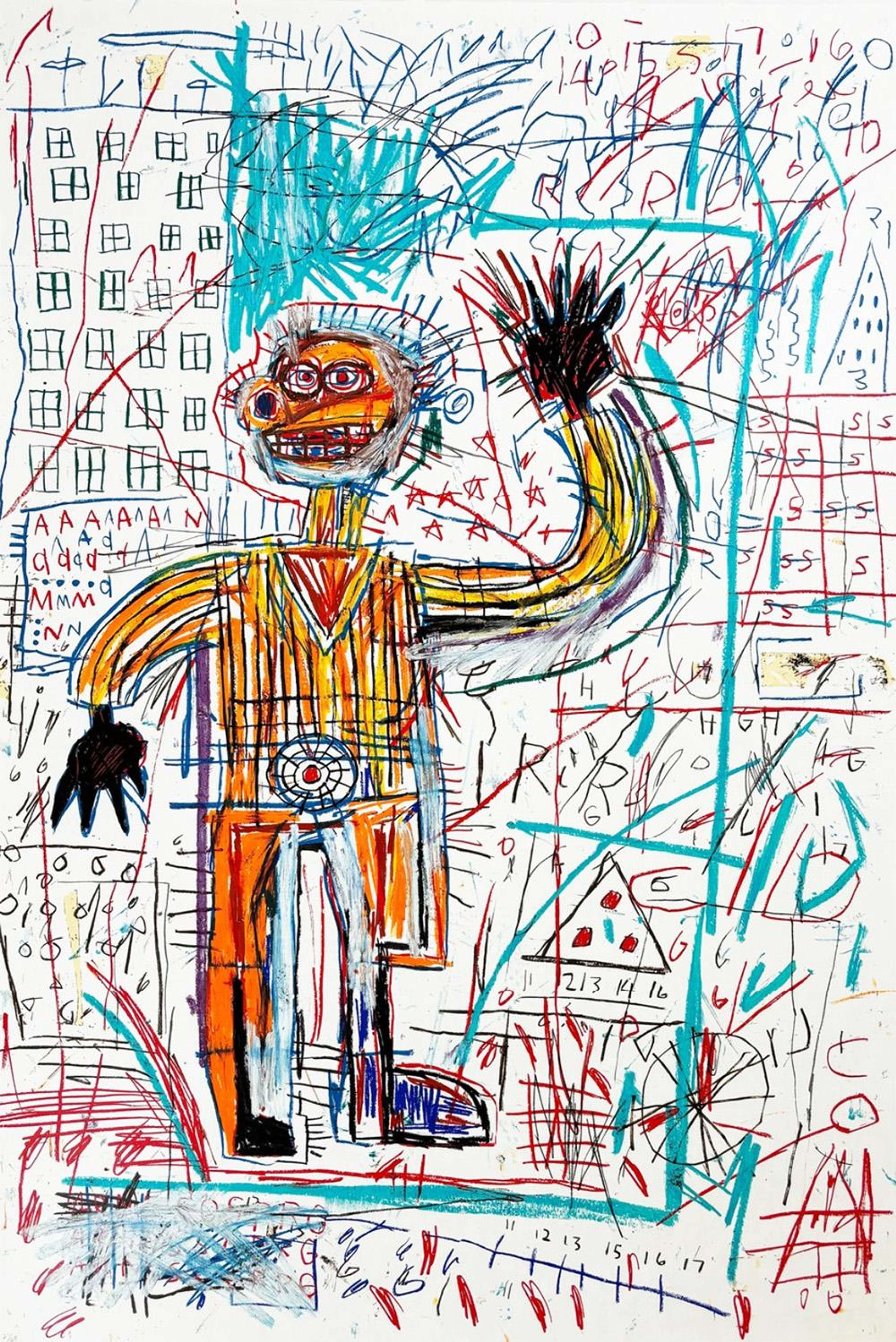 The Figure V - Unsigned Print by Jean-Michel Basquiat 2023 - MyArtBroker