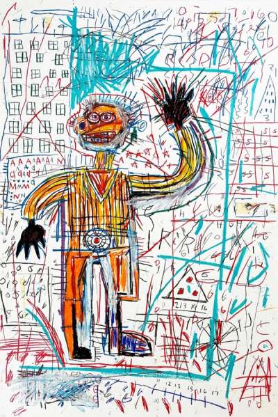 The Figure V - Unsigned Print by Jean-Michel Basquiat 2023 - MyArtBroker