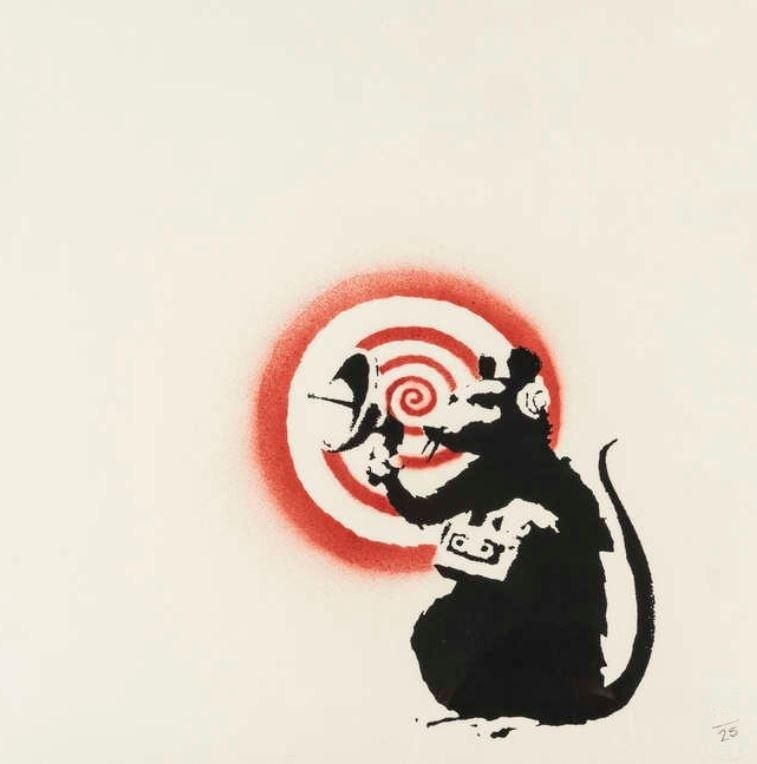 Radar Rat by Banksy Background & Meaning | MyArtBroker