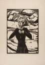 Erich Heckel: Girl By The Sea - Signed Print