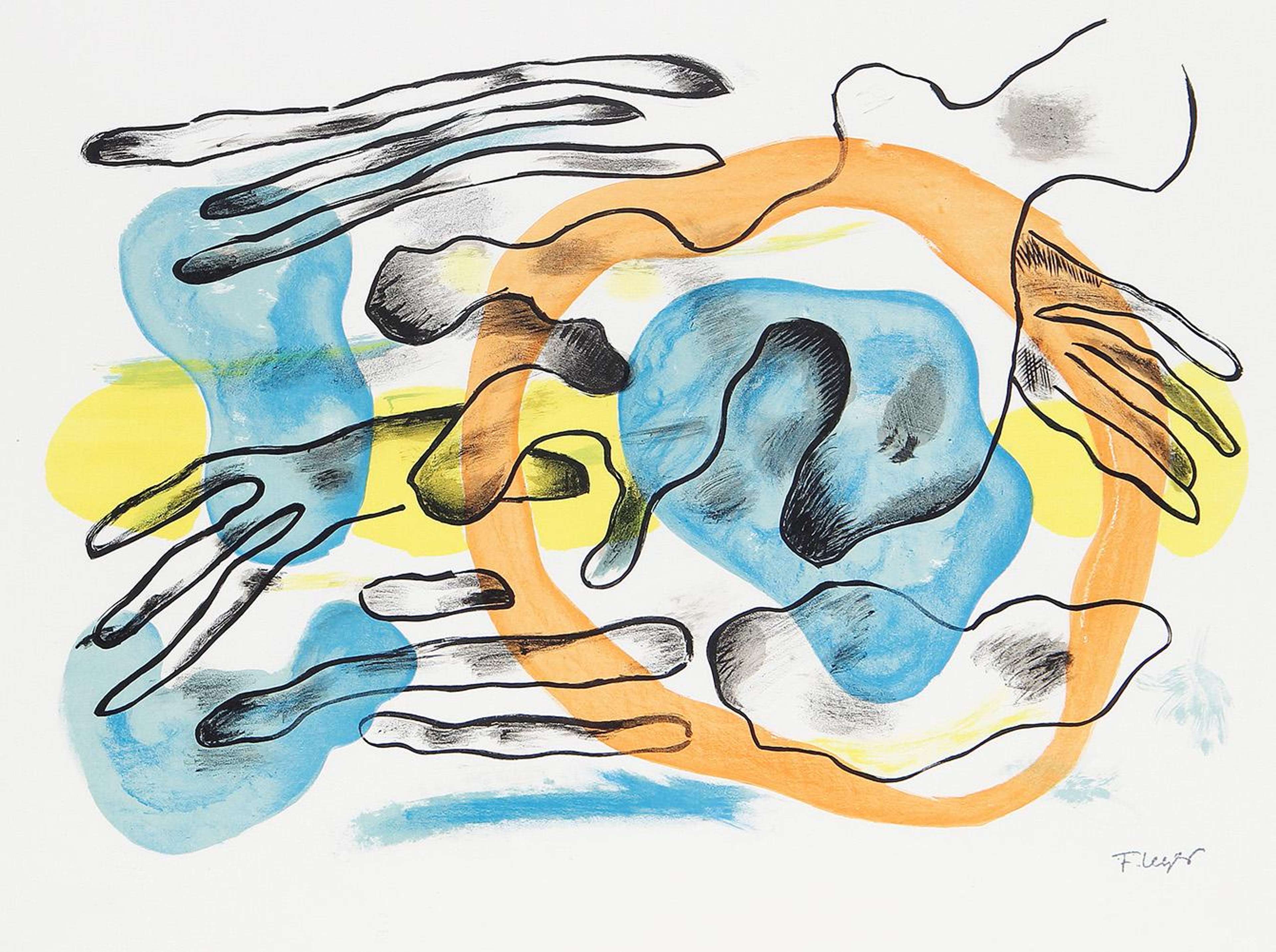 Les Nuages - Signed Print by Fernand Leger 1959 - MyArtBroker