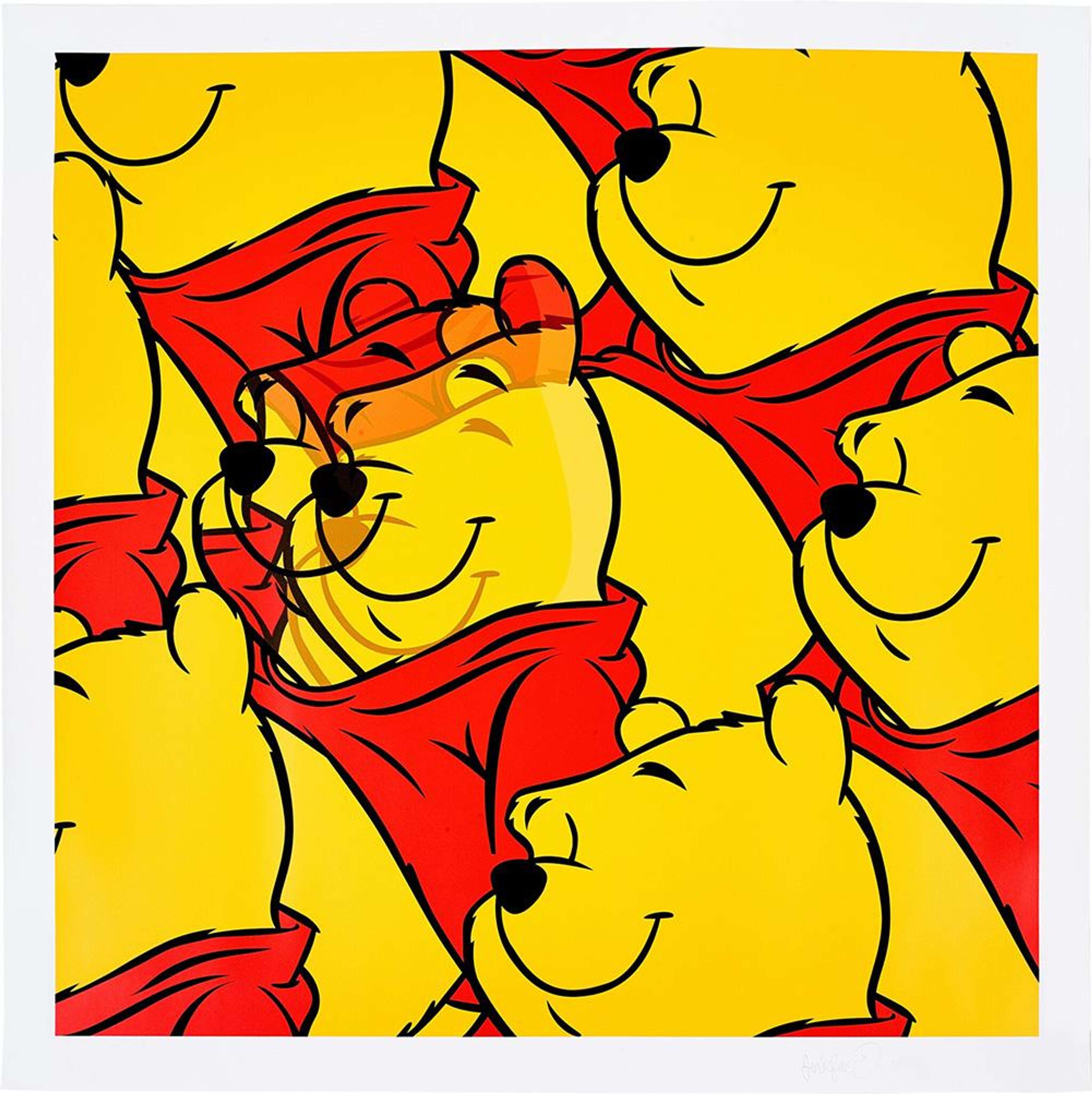 Pooh - Signed Print by Jerkface 2018 - MyArtBroker