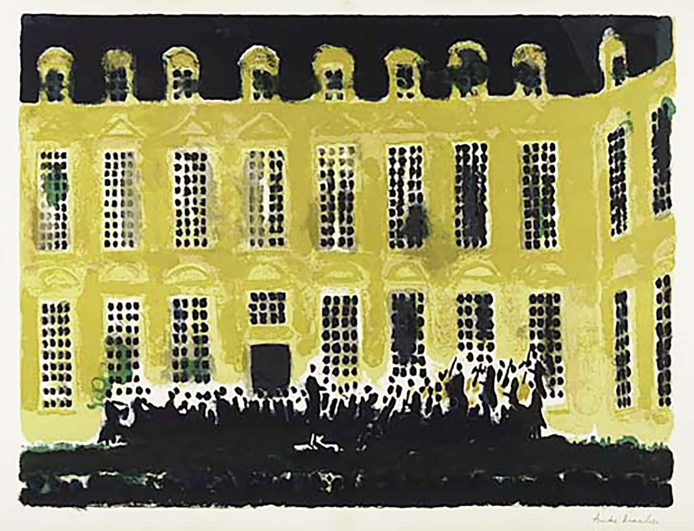 Andre Brasilier Concert En L'Hótel De Sully (Signed Print) 1968