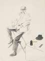 David Hockney: Billy Wilder - Signed Print