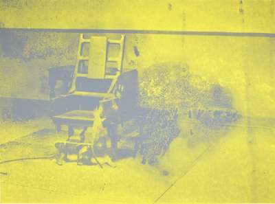 Electric Chair (F. & S. II.74) - Signed Print by Andy Warhol 1971 - MyArtBroker
