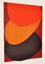 Sir Terry Frost: Orange Dusk II - Signed Mixed Media