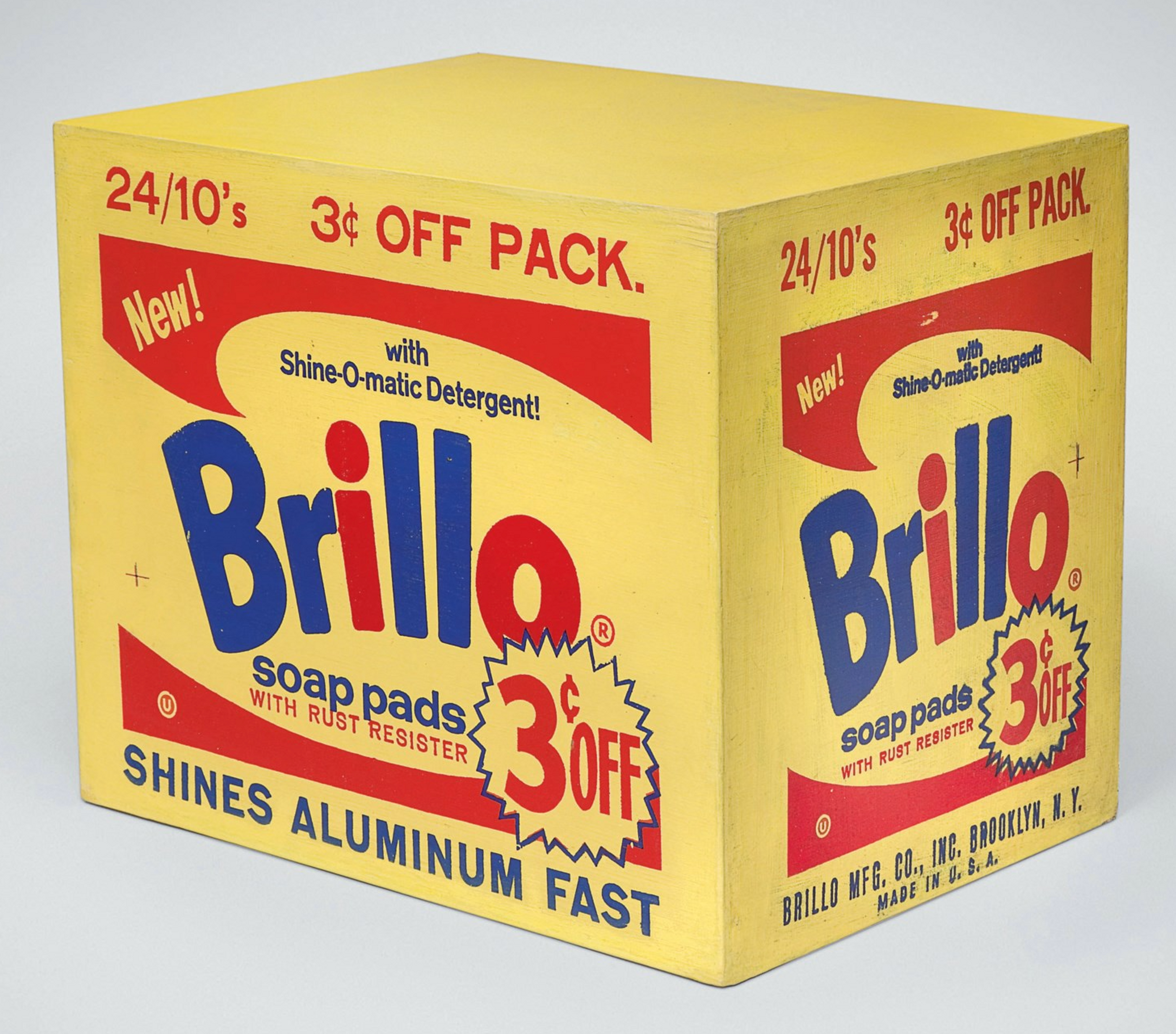Brillo Box (3 Cents Off) by Andy Warhol