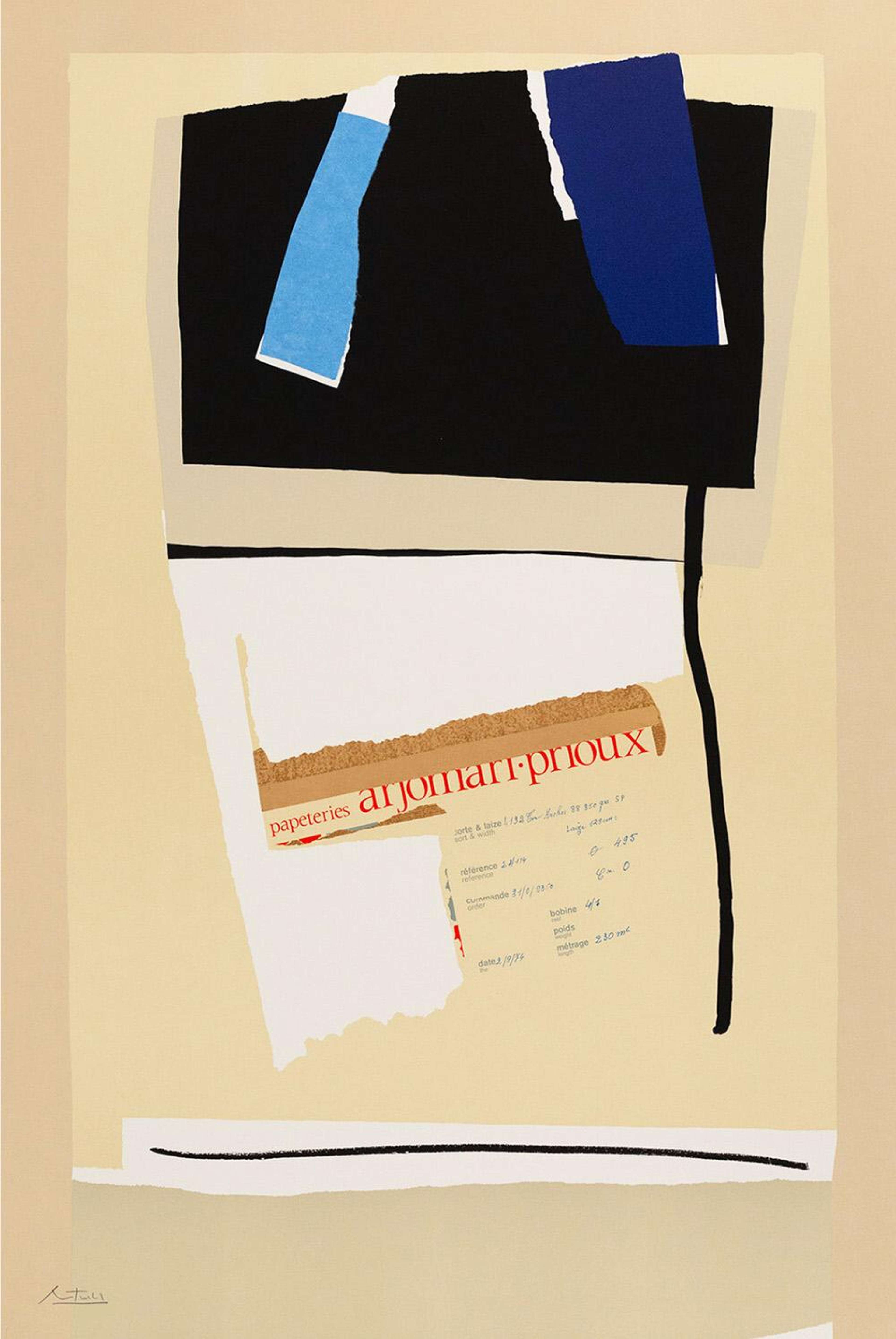 America - La France Variations VI - Signed Print by Robert Motherwell 1916 - MyArtBroker