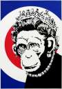 Banksy: Monkey Queen - Unsigned Print