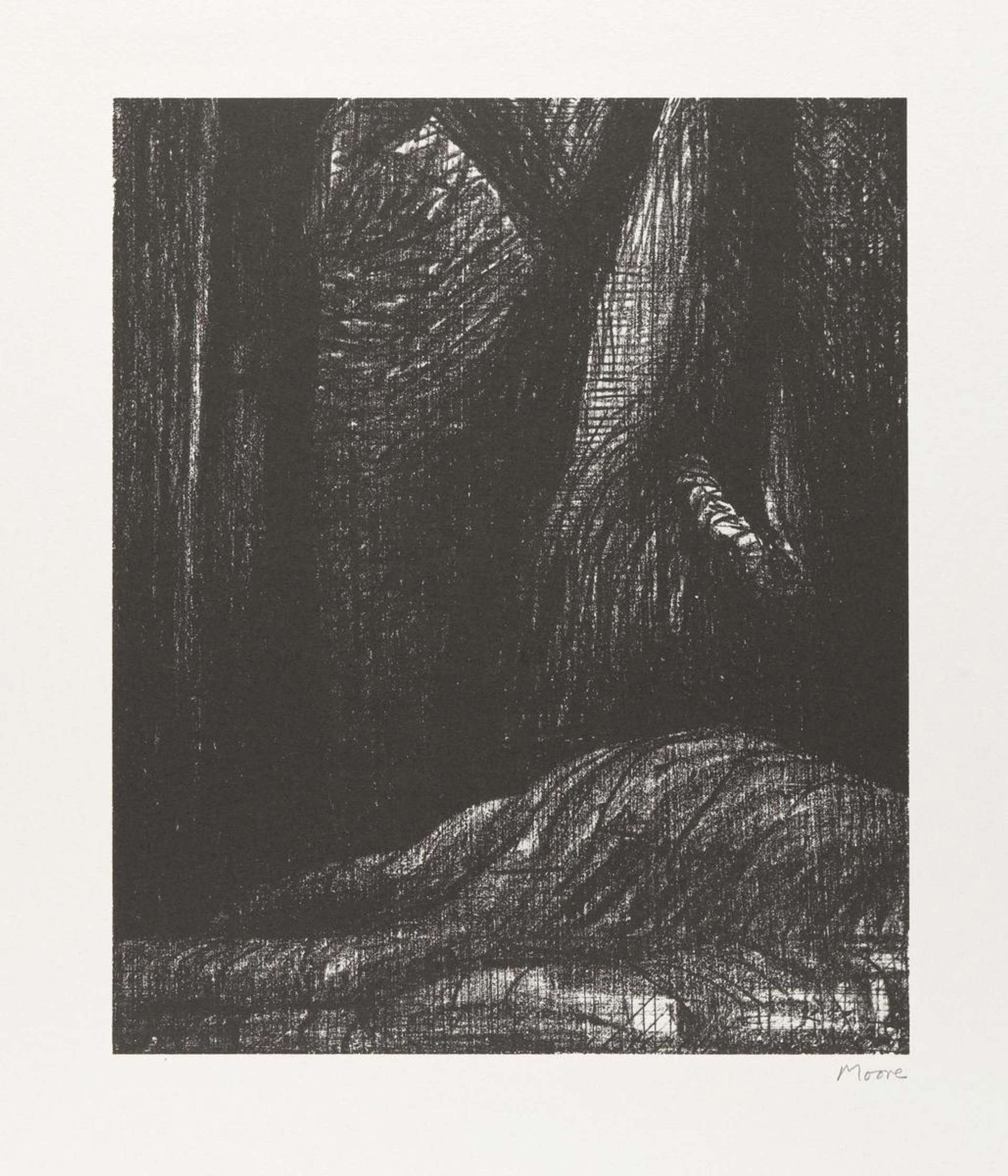Cavern - Signed Print by Henry Moore 1973 - MyArtBroker