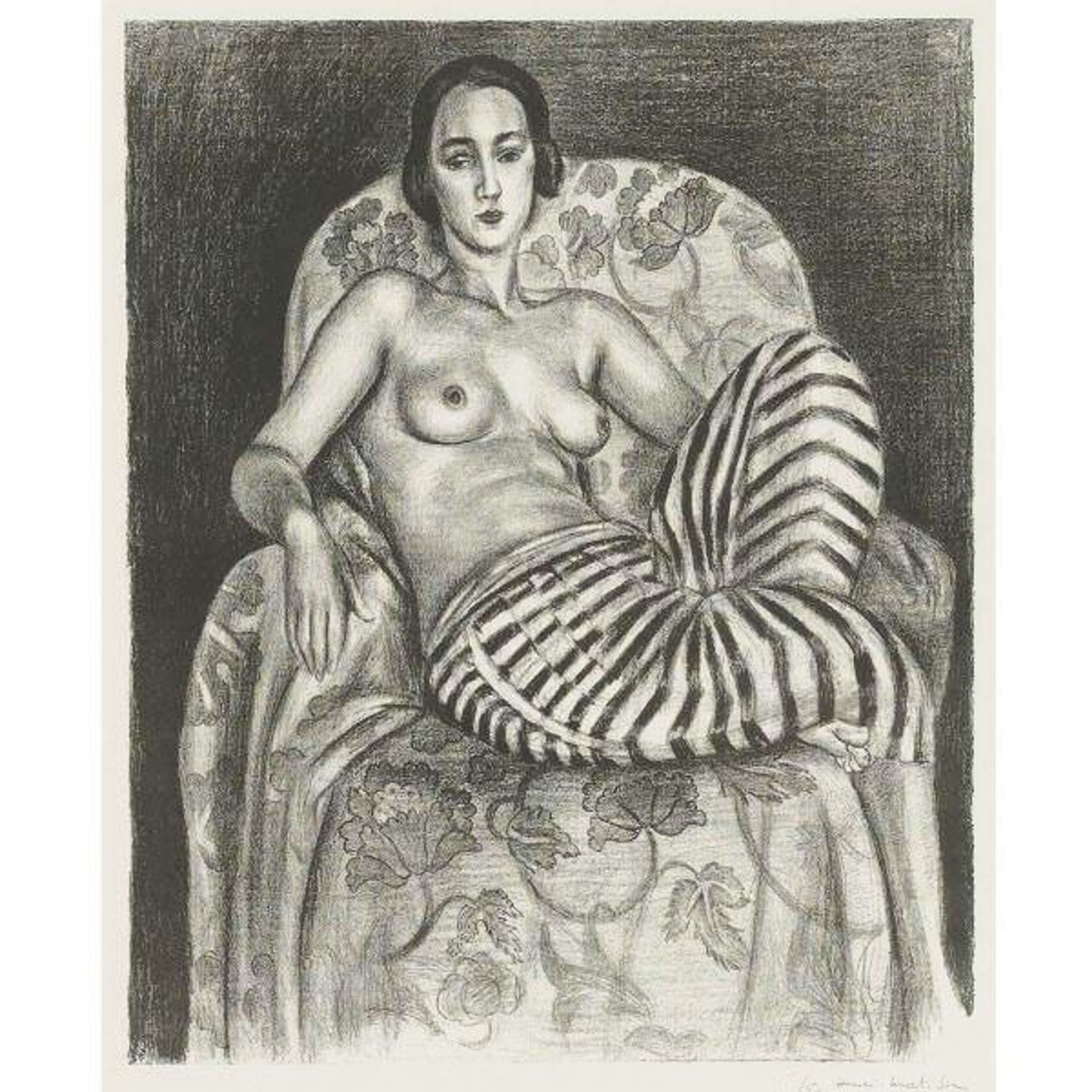 Grande Odalisque À La Culotte Bayadère - undefined by Henri Matisse 1925 - MyArtBroker