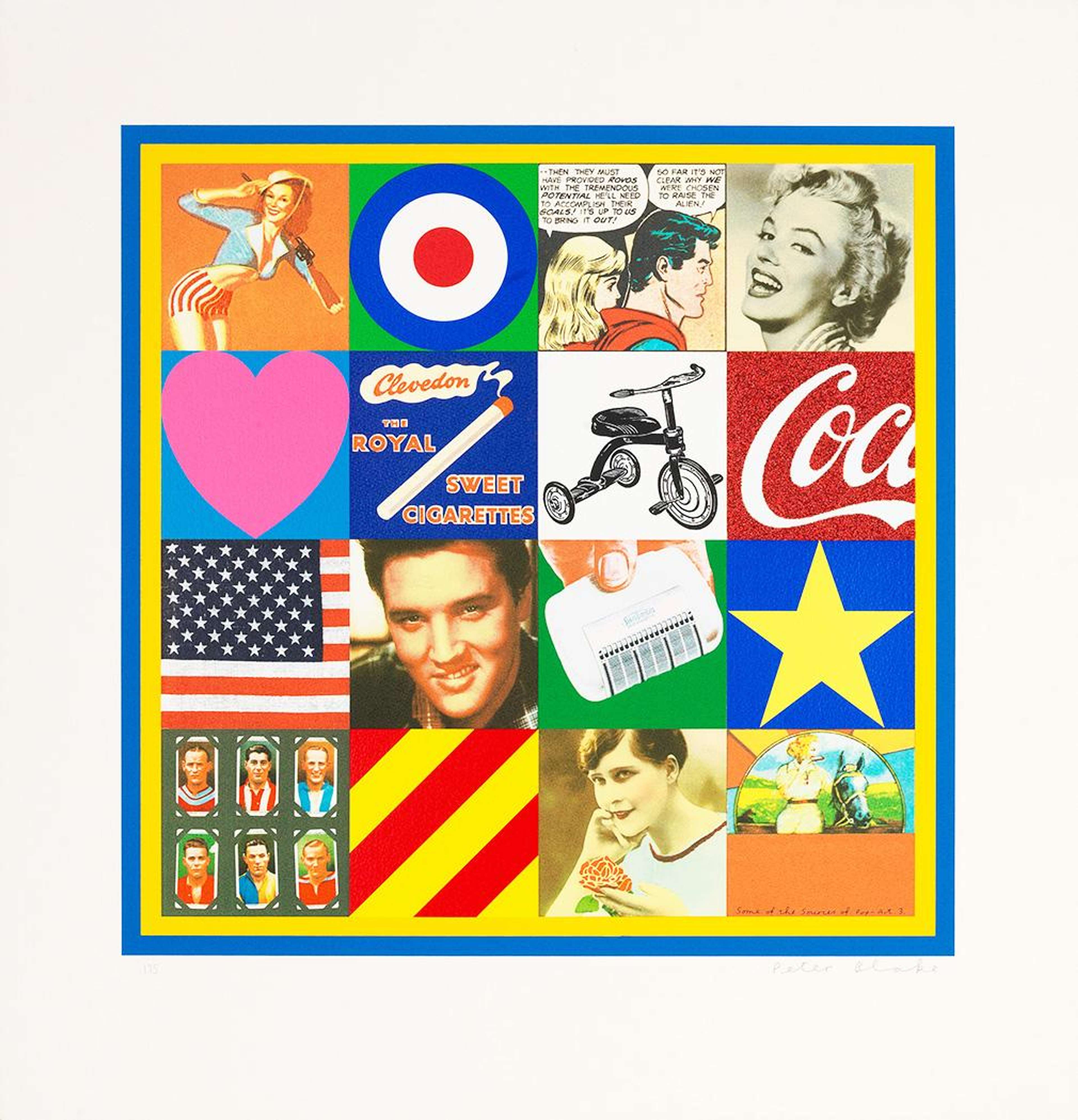 Sources Of Pop Art III - Signed Print by Peter Blake 2006 - MyArtBroker