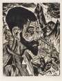 Ernst Ludwig Kirchner: Sennkopf (Martin Schmid) - Signed Print