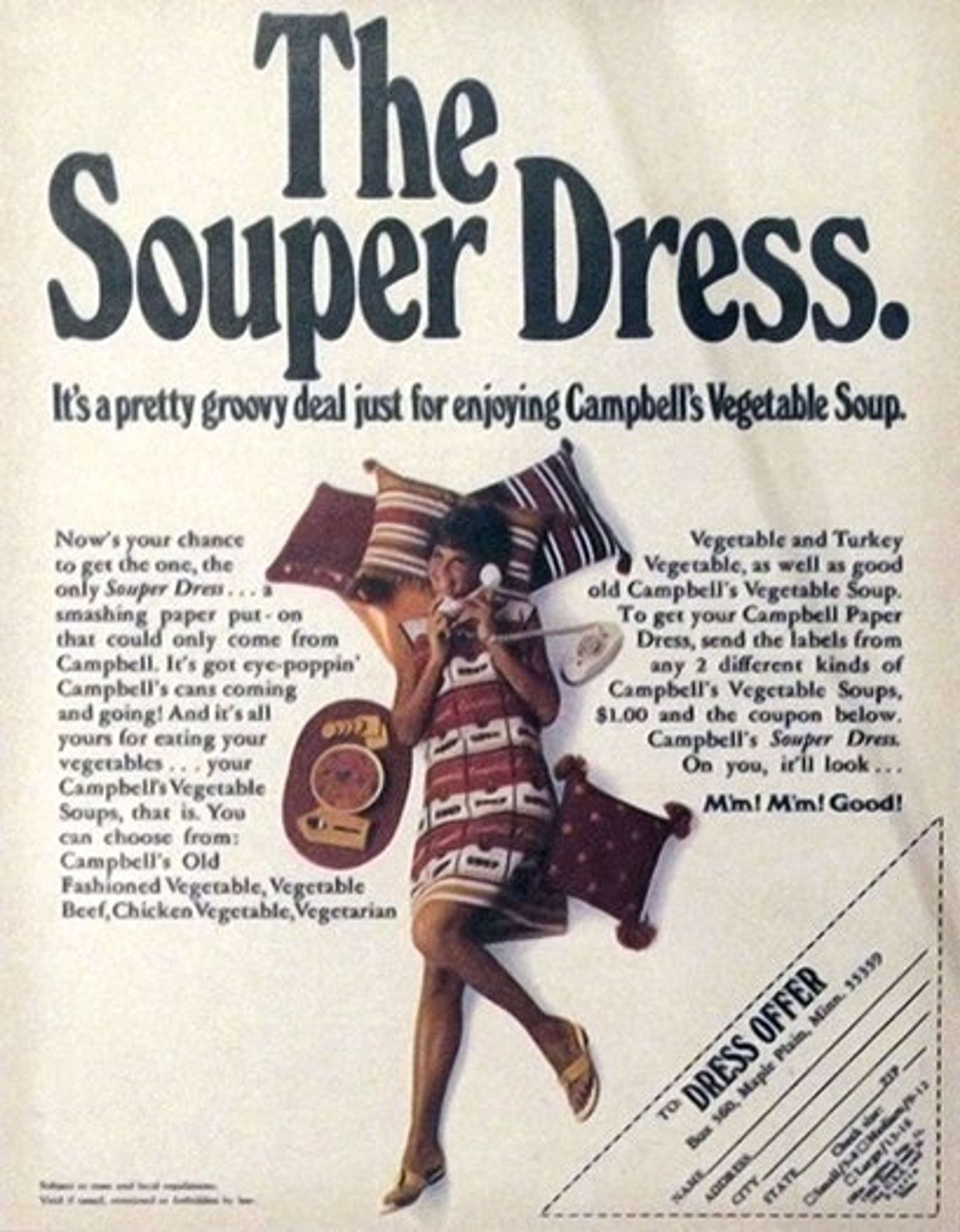The Souper Dress, Campbell's