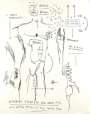 Jean-Michel Basquiat: Academic Study Of The Male Figure - Signed Print